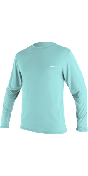 2026 O'Neill Mens Basic Skins Long Sleeve Sun Shirt 5719 - Canal Blue